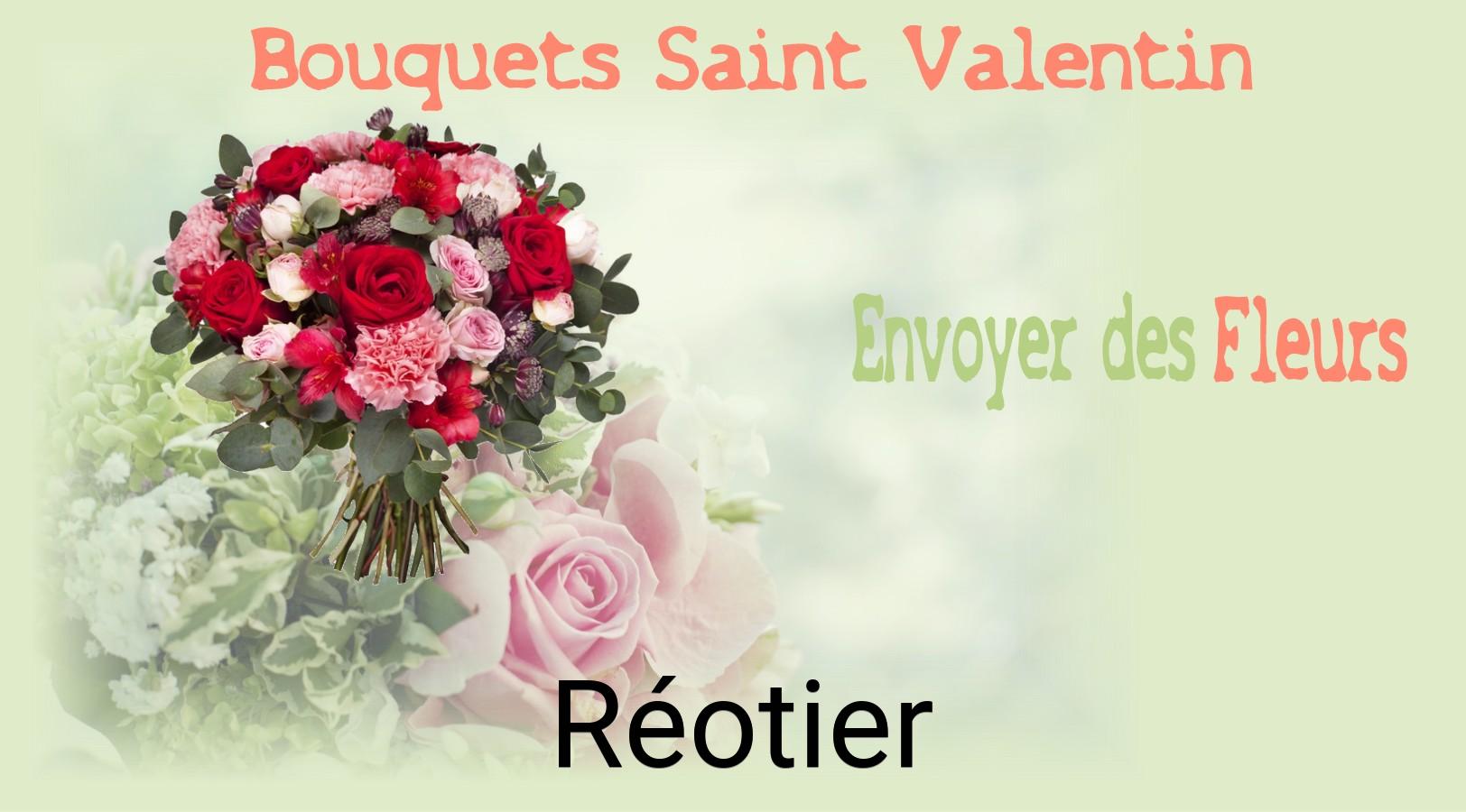 Roses de Saint-Valentin livrées à Réotier